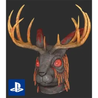 FASNACHT GLOWING JACKALOPE MASK 