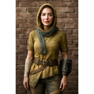 WASTELAND RAGS & HOOD 