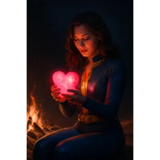 HEART LAMP (COLLECTORS MISC)