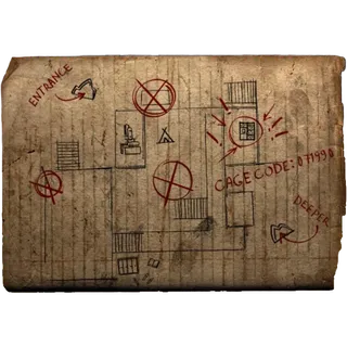 CRANE'S MAP (DISPLAYABLE NOTE)
