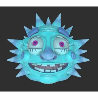 FASNACHT GLOWING SUN MASK 