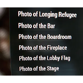 REFUGE PHOTO SET (DISPLAYABLE MISC)