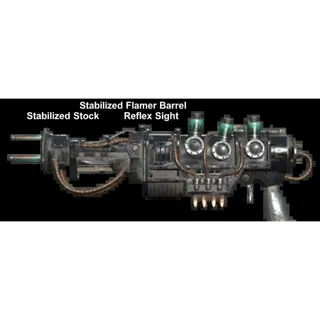 UNROLLED ENCLAVE PLASMA FLAMER 