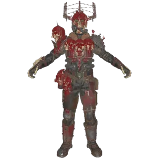 SKULL LORD BLOOD EAGLE OUTFIT AND MASK