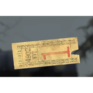 FIRE BREATHER KIT TICKET (DISPLAYABLE MISC)