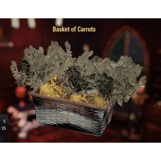 BASKET OF CARROTS (DISPLAYABLE MISC)