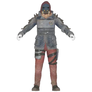 BLUE RIDGE CARAVAN OUTFIT AND MASK 