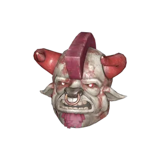 FASNACHT GLOWING MINOTAUR MASK 