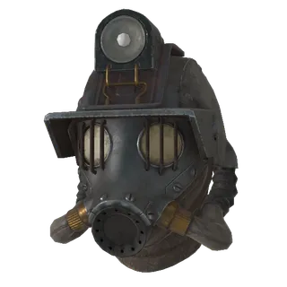 RECLAIMED DEEP MINING GAS MASK 