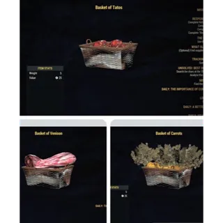 ESME'S BASKETS SET (DISPLAYABLE MISC)