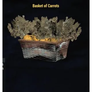 BASKET OF CARROTS (DISPLAYABLE MISC)