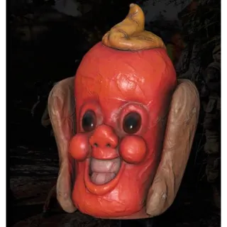 FASNACHT GLOWING RED HOT MASK