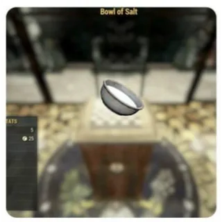 BOWL OF SALT (DISPLAYABLE MISC)