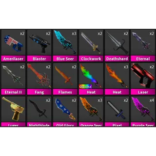Murder Mystery 2: Inventory 