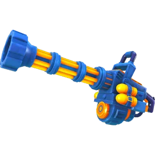 Springloaded Minigun BP2