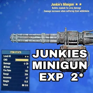 Weapon | Junkies E Minigun
