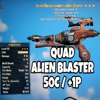 Weapon | Quad Alien Blaster