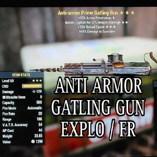 Anti Armor Gatling Gun