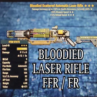 Weapon | Bloodied Laser Rifle