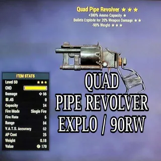 Weapon | Quad Pipe Revolver