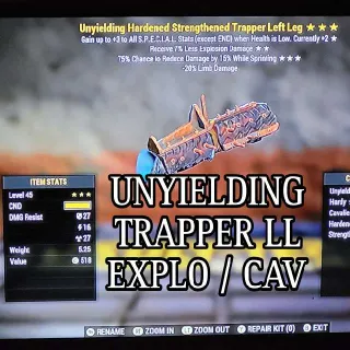 Unyielding Trapper LL