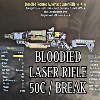 Bloodied Laser Rifle