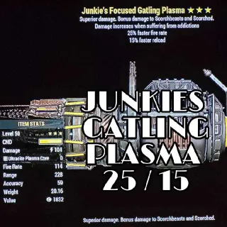 Weapon | Junkies Gatling Plasma