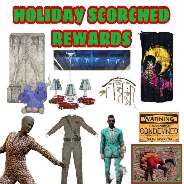 Plan | Holiday Scorched Rewards - Fallout 76 Game Items - Gameflip