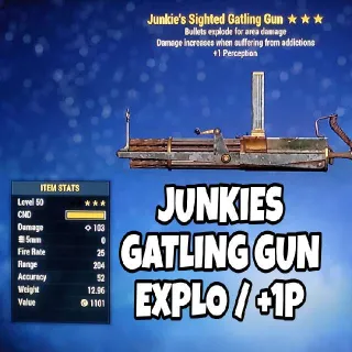 Weapon | Junkies JE Gatling Gun