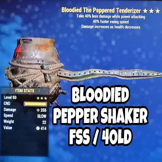Weapon | Bloodied FSS Tenderizer