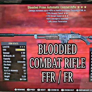 Bloodied Combat Rifle