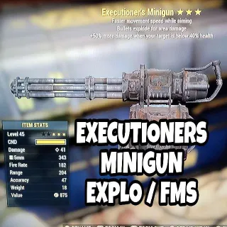 Weapon | Executioners Minigun