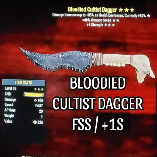 Weapon | Bloodied Cultist Dagger