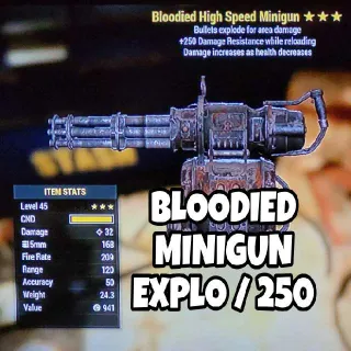 Weapon | Bloodied Minigun