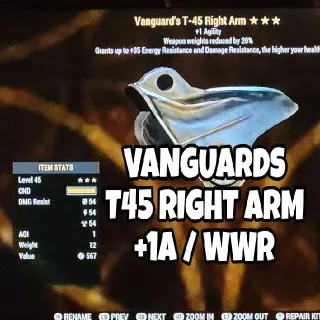 Apparel | Vanguards T45 WWR RA