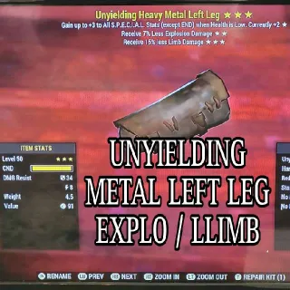 Unyielding Metal LL