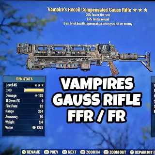 Weapon | Vampires 25 15 Gauss Rif