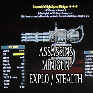 Assassins Minigun