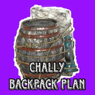 Plan | Chally Backpack Plan