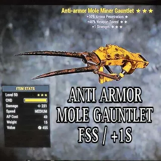 Anti Armor Mole Gauntlet