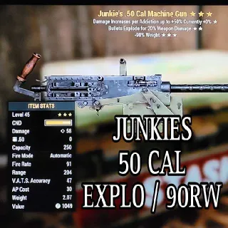 Junkies 50 Cal