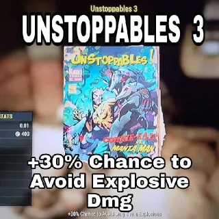 Plan | Unstoppables 3 X1000