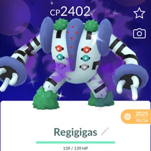 Shiny Regigigas Purified