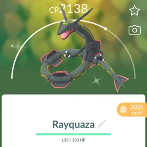 Shiny Rayquaza