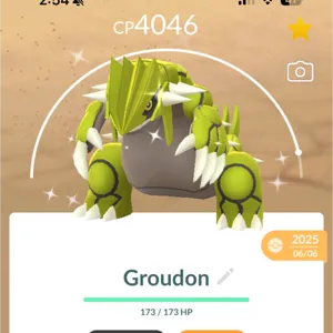 Shiny Groudon
