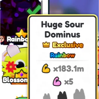 Huge sour Dominus