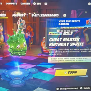 CHEAT MASTER BIRTHDAY