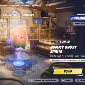 GUMMY GHOST SPRITE RARE!