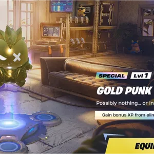 RARE GOLD PUNK SPRITE