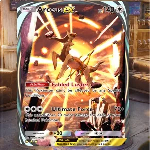 Pokémon Card : TCGP (ARCEUS EX ⭐️⭐️⭐️)